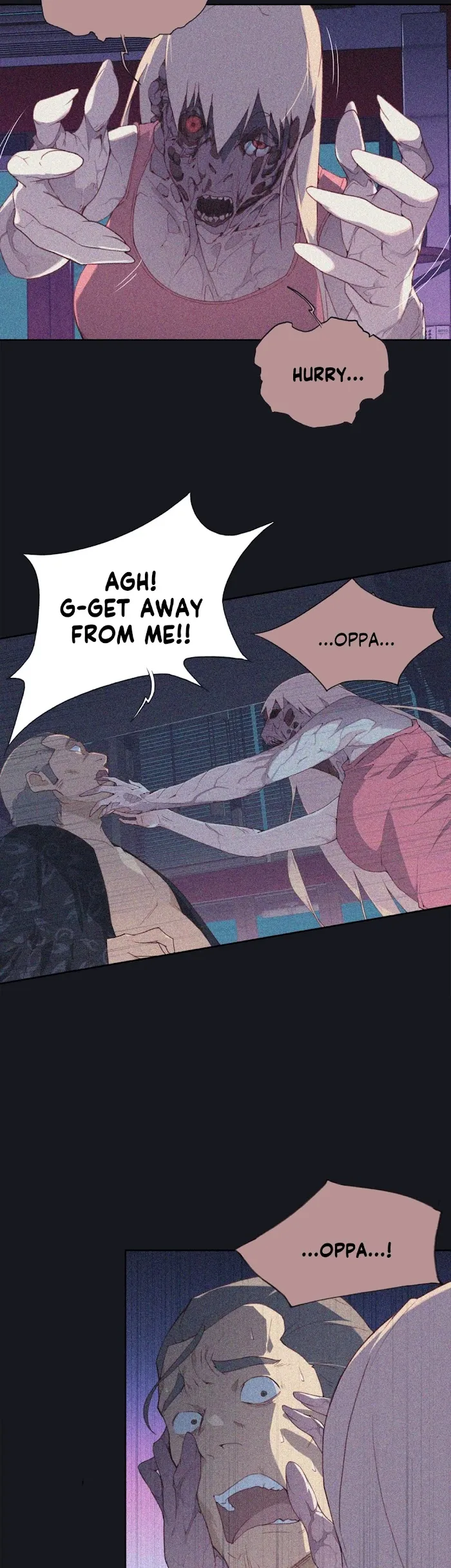 Read Blood on the wall chapter 7 image 12 on Lezhin