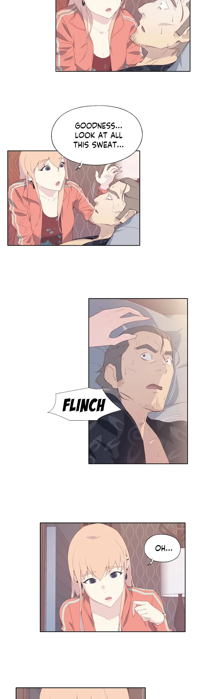 Read Blood on the wall chapter 7 image 15 on Lezhin