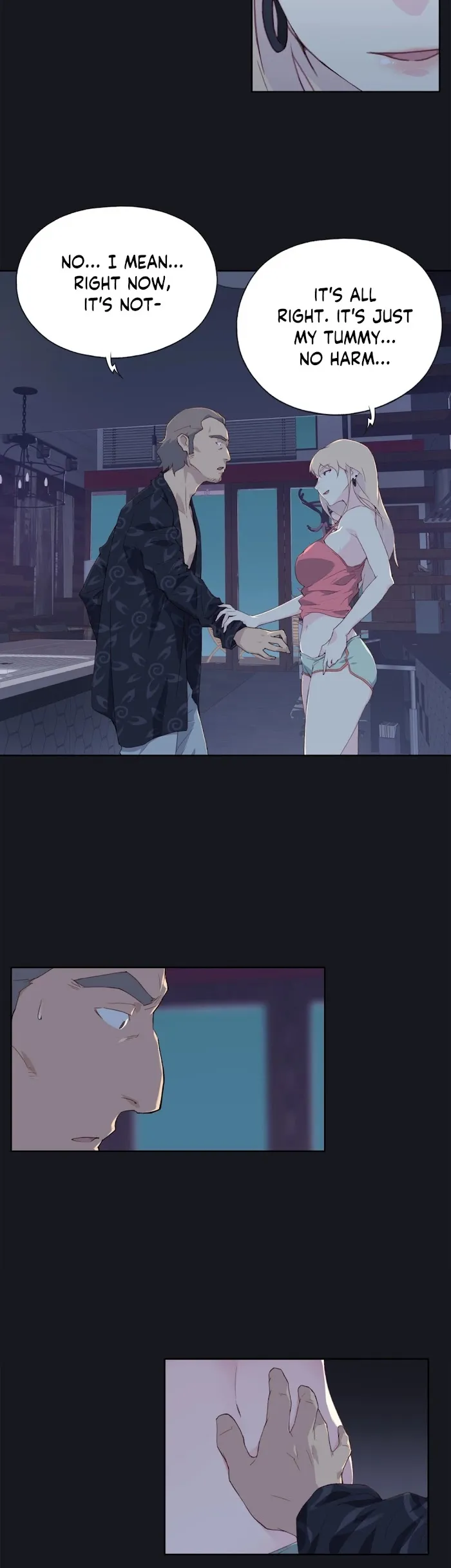 Read Blood on the wall chapter 7 image 4 on Lezhin