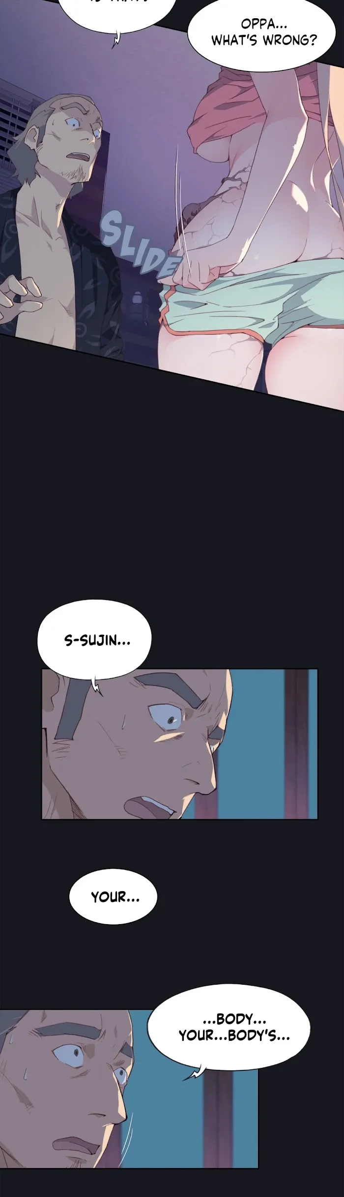 Read Blood on the wall chapter 7 image 9 on Lezhin