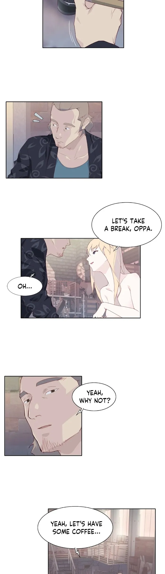 Read Blood on the wall chapter 8 image 26 on Lezhin