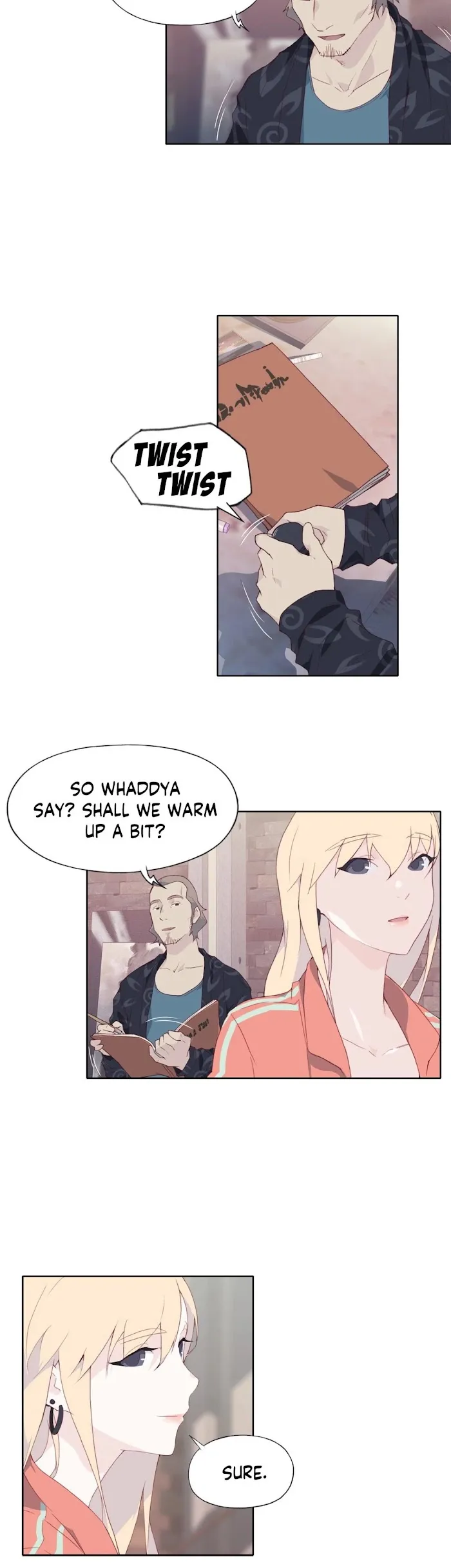 Read Blood on the wall chapter 8 image 3 on Lezhin