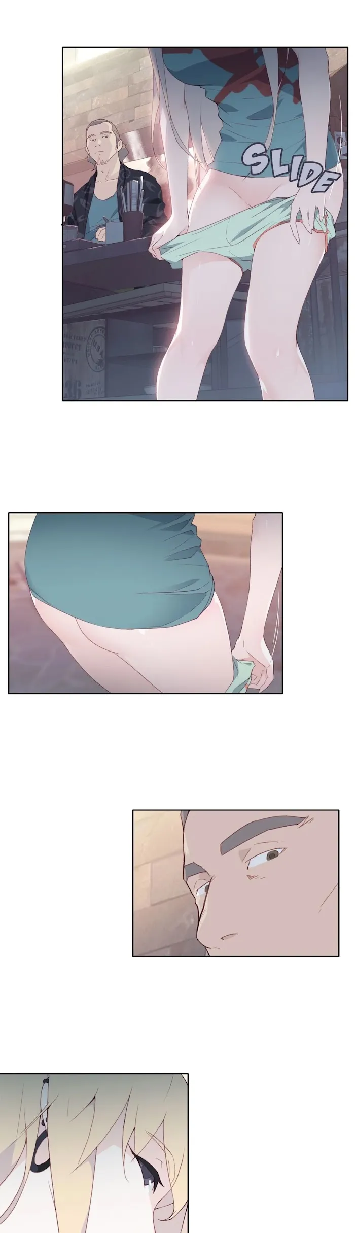 Read Blood on the wall chapter 8 image 7 on Lezhin
