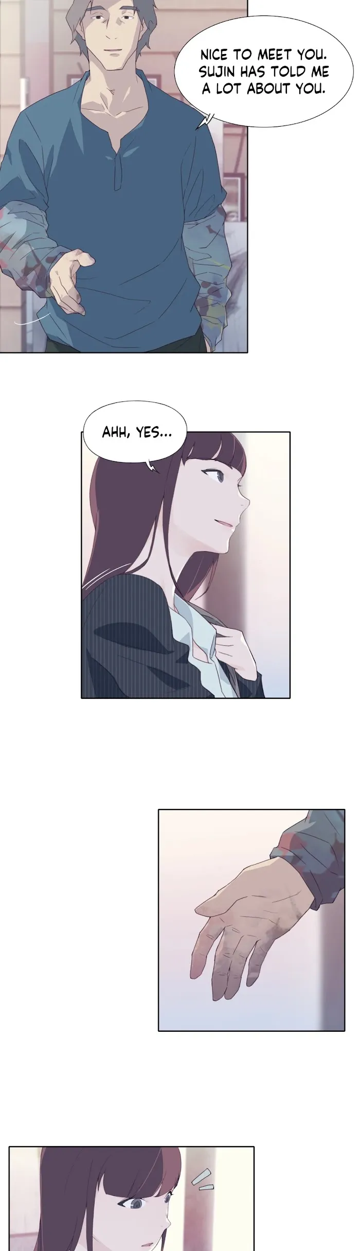 Read Blood on the wall chapter 9 image 14 on Lezhin