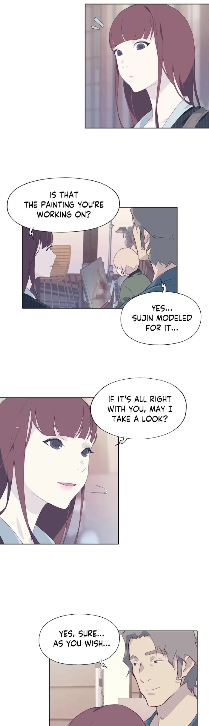 Read Blood on the wall chapter 9 image 18 on Lezhin