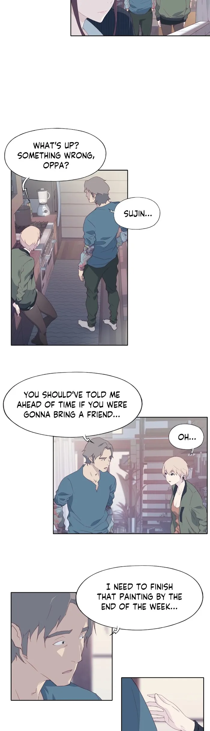 Read Blood on the wall chapter 9 image 20 on Lezhin