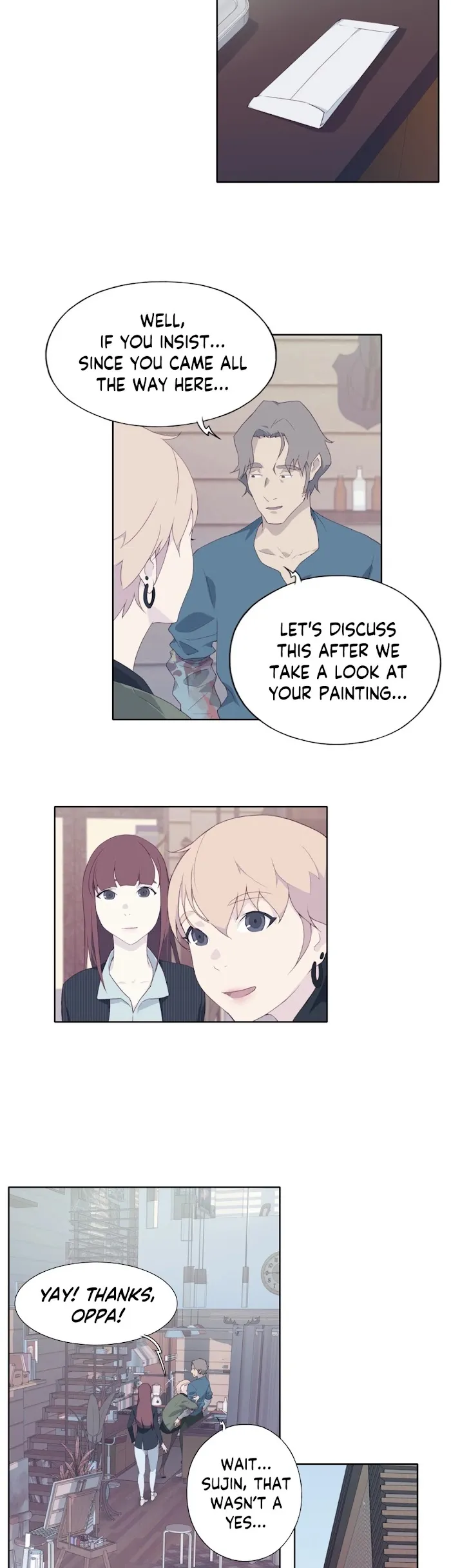 Read Blood on the wall chapter 9 image 25 on Lezhin
