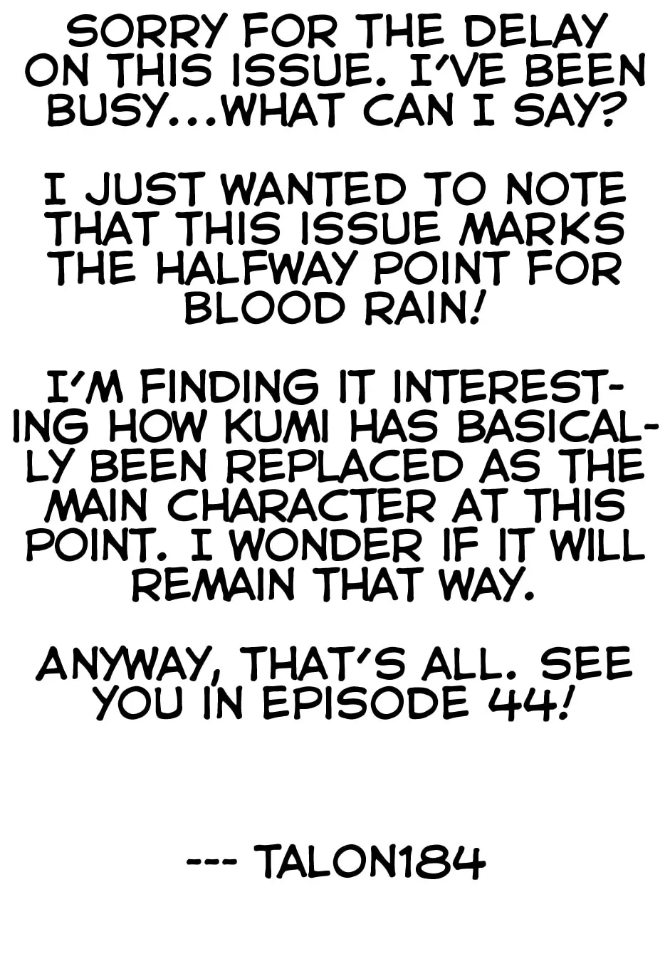 Read Blood Rain chapter 43 image 18 on Lezhin