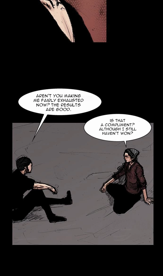 Read Blood Rain chapter 55 image 15 on Lezhin