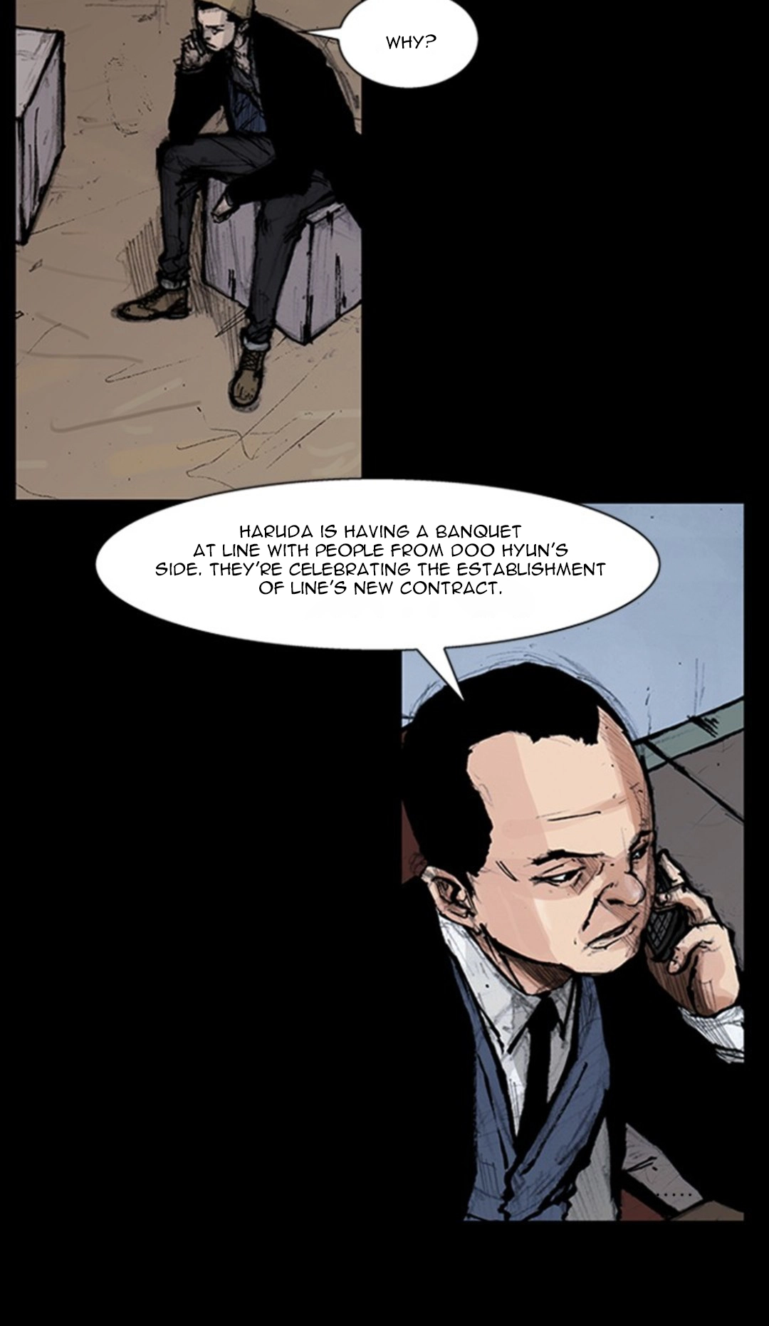 Read Blood Rain chapter 69 image 8 on Lezhin