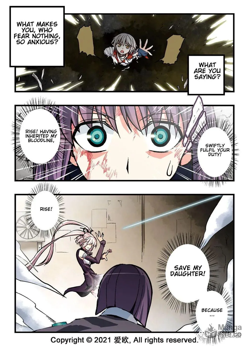 Read Bloodline chapter 18 image 2 on Lezhin