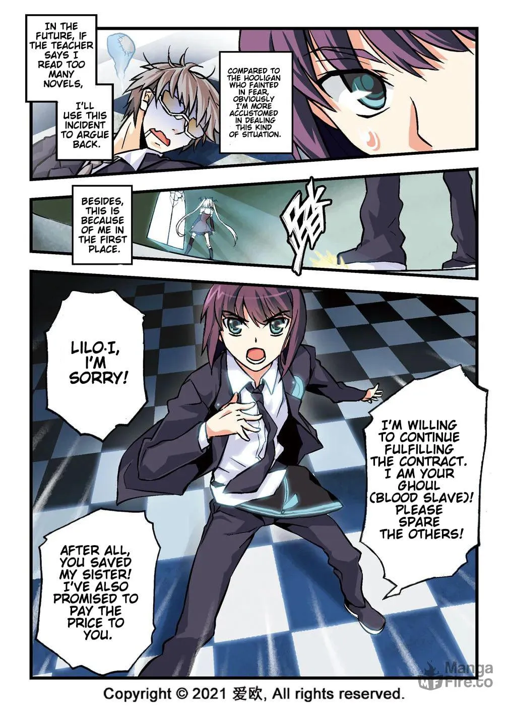 Read Bloodline chapter 2 image 11 on Lezhin