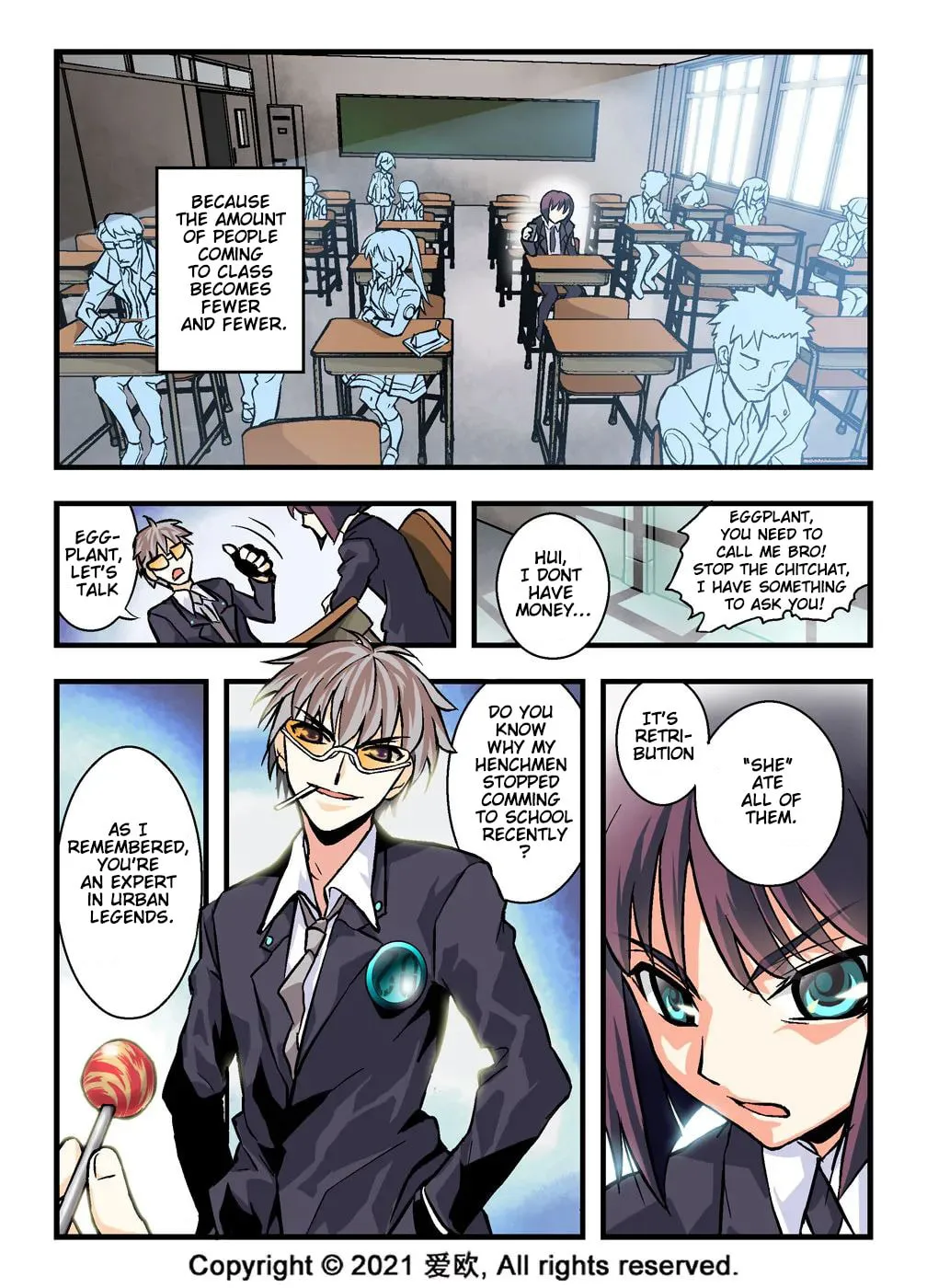 Read Bloodline chapter 2 image 6 on Lezhin