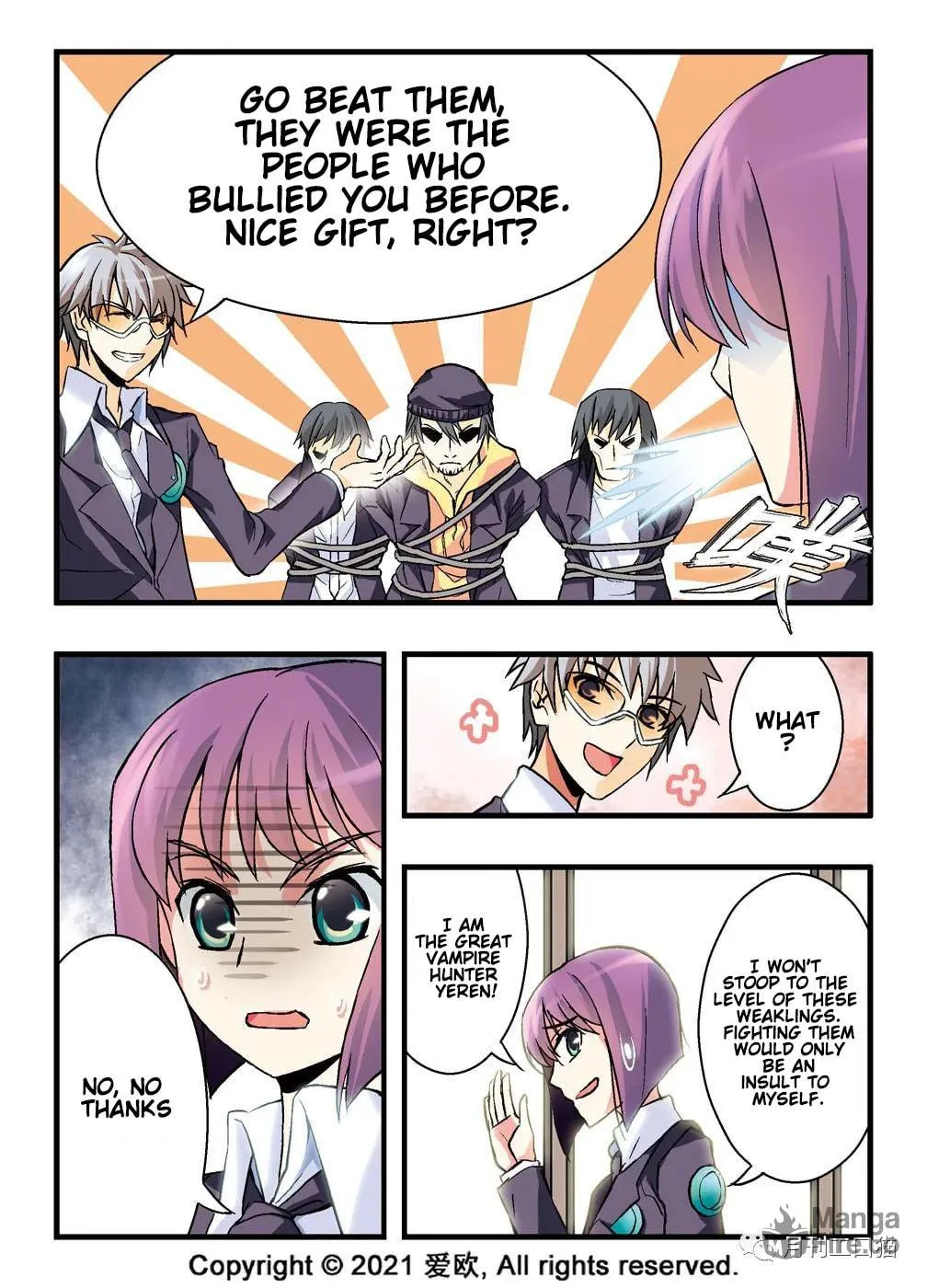 Read Bloodline chapter 3 image 8 on Lezhin