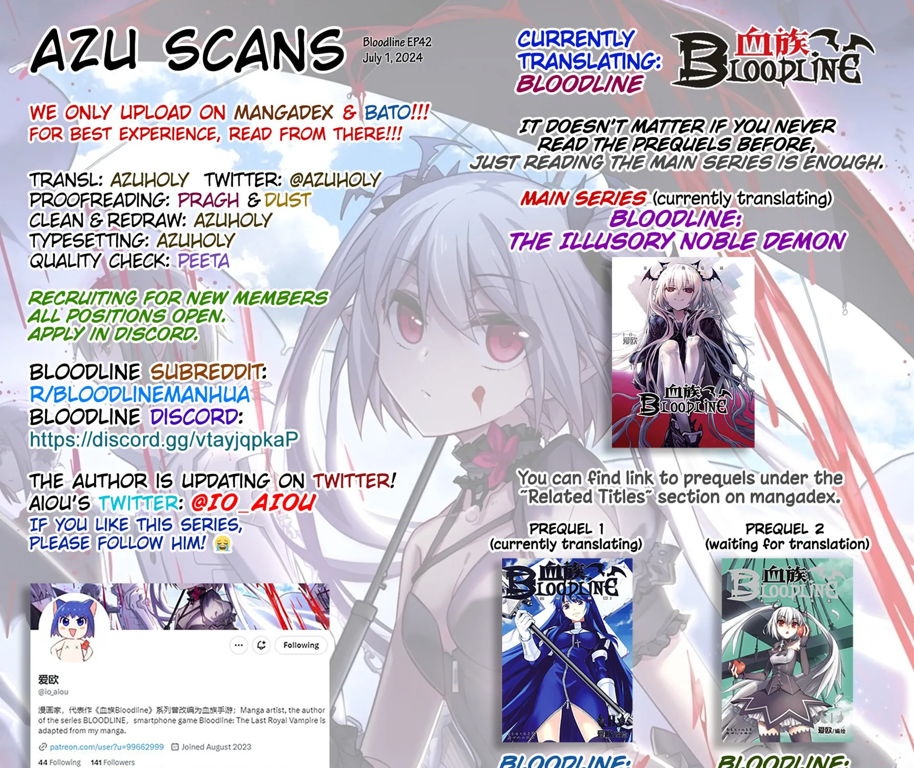 Read Bloodline chapter 42 image 15 on Lezhin