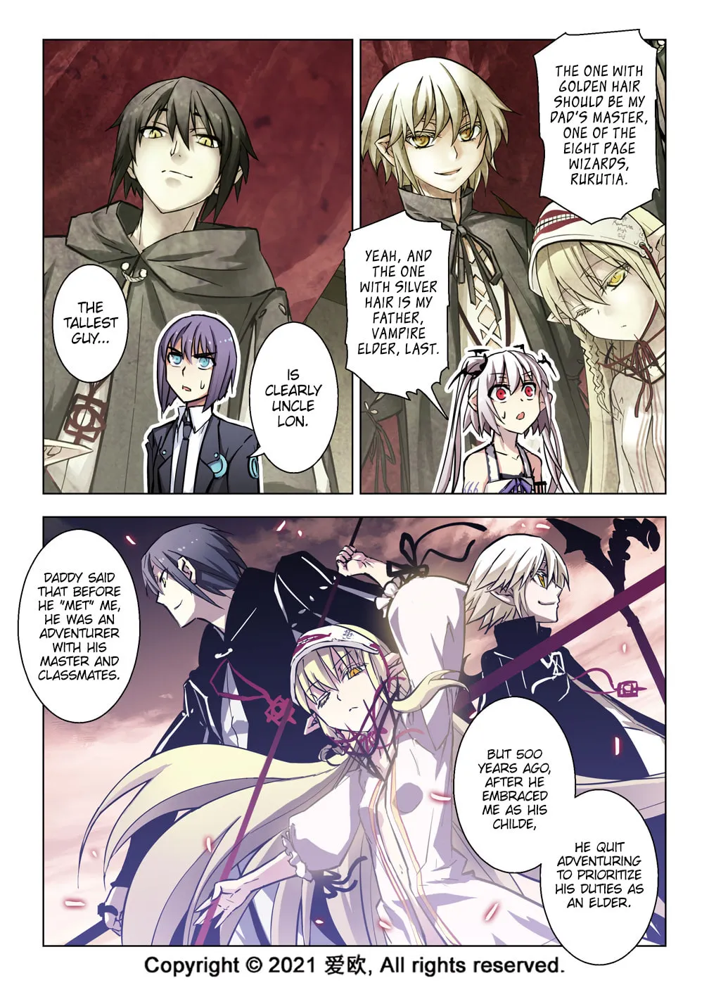 Read Bloodline chapter 42 image 6 on Lezhin