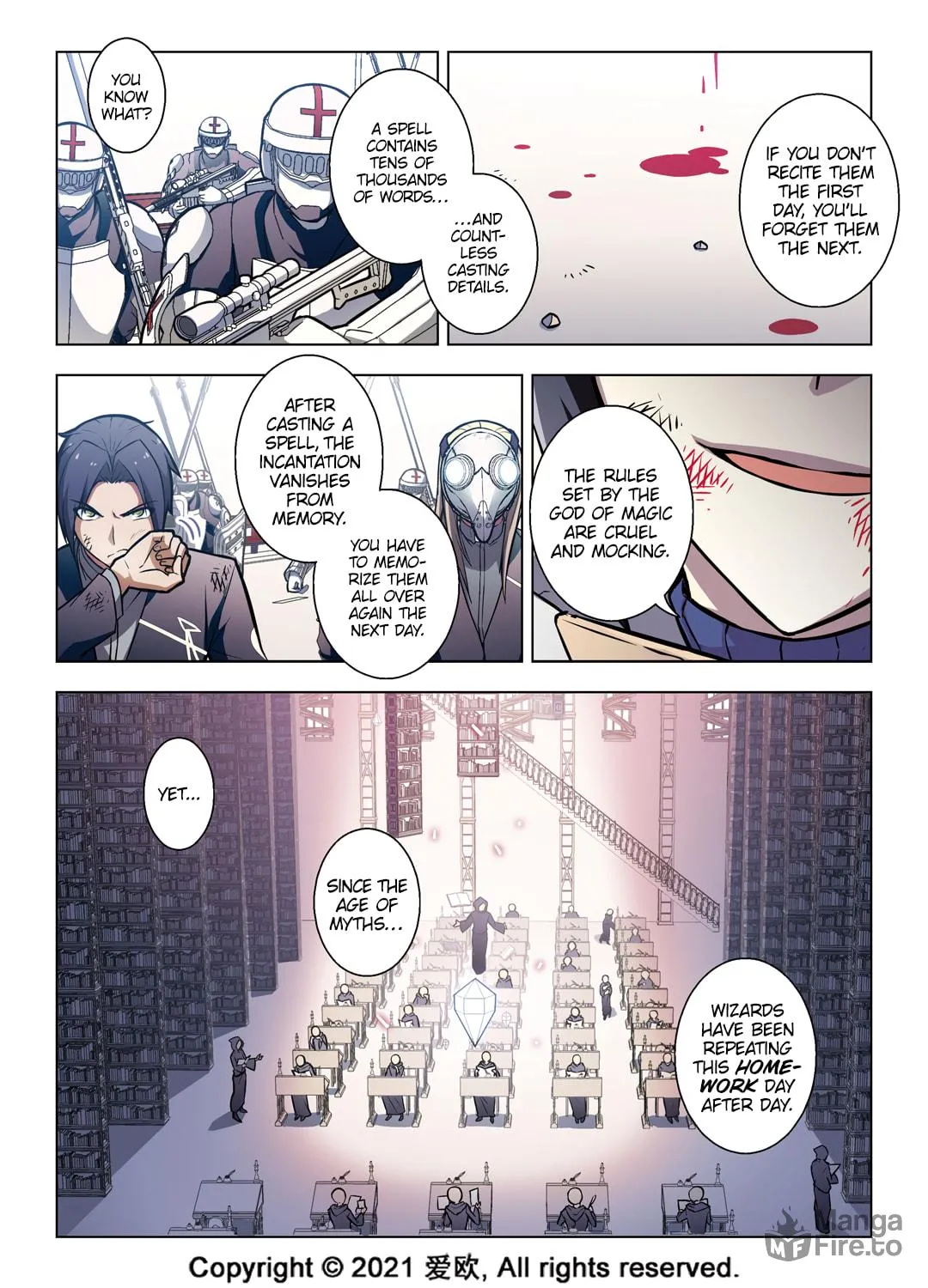 Read Bloodline chapter 55 image 4 on Lezhin