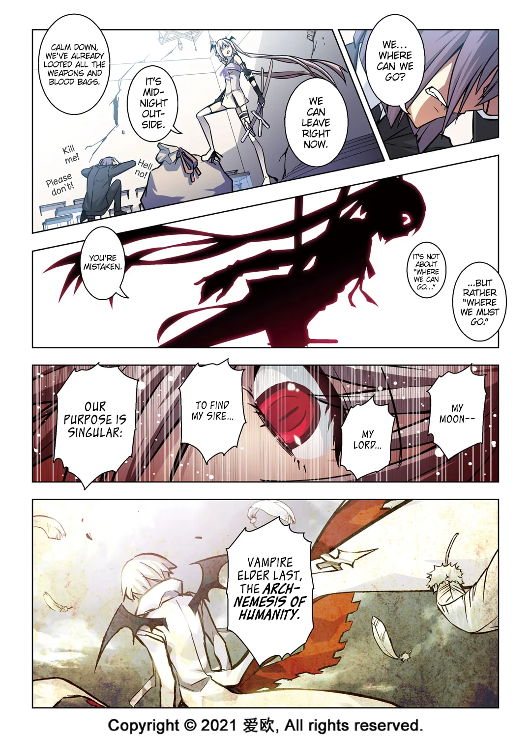Read Bloodline chapter 59 image 7 on Lezhin