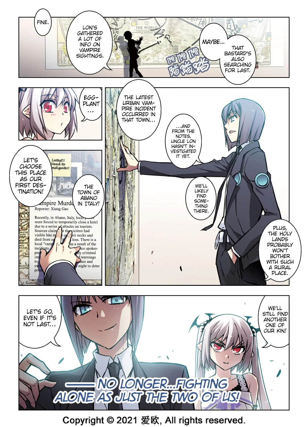 Read Bloodline chapter 59 image 8 on Lezhin