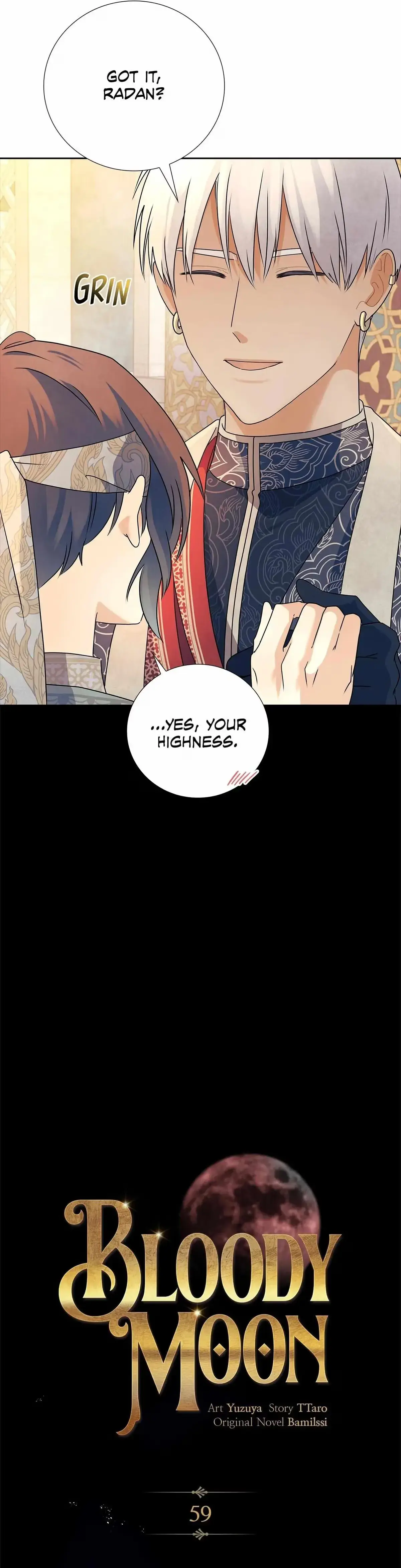 Read Bloody Moon chapter 59 image 12 on Lezhin