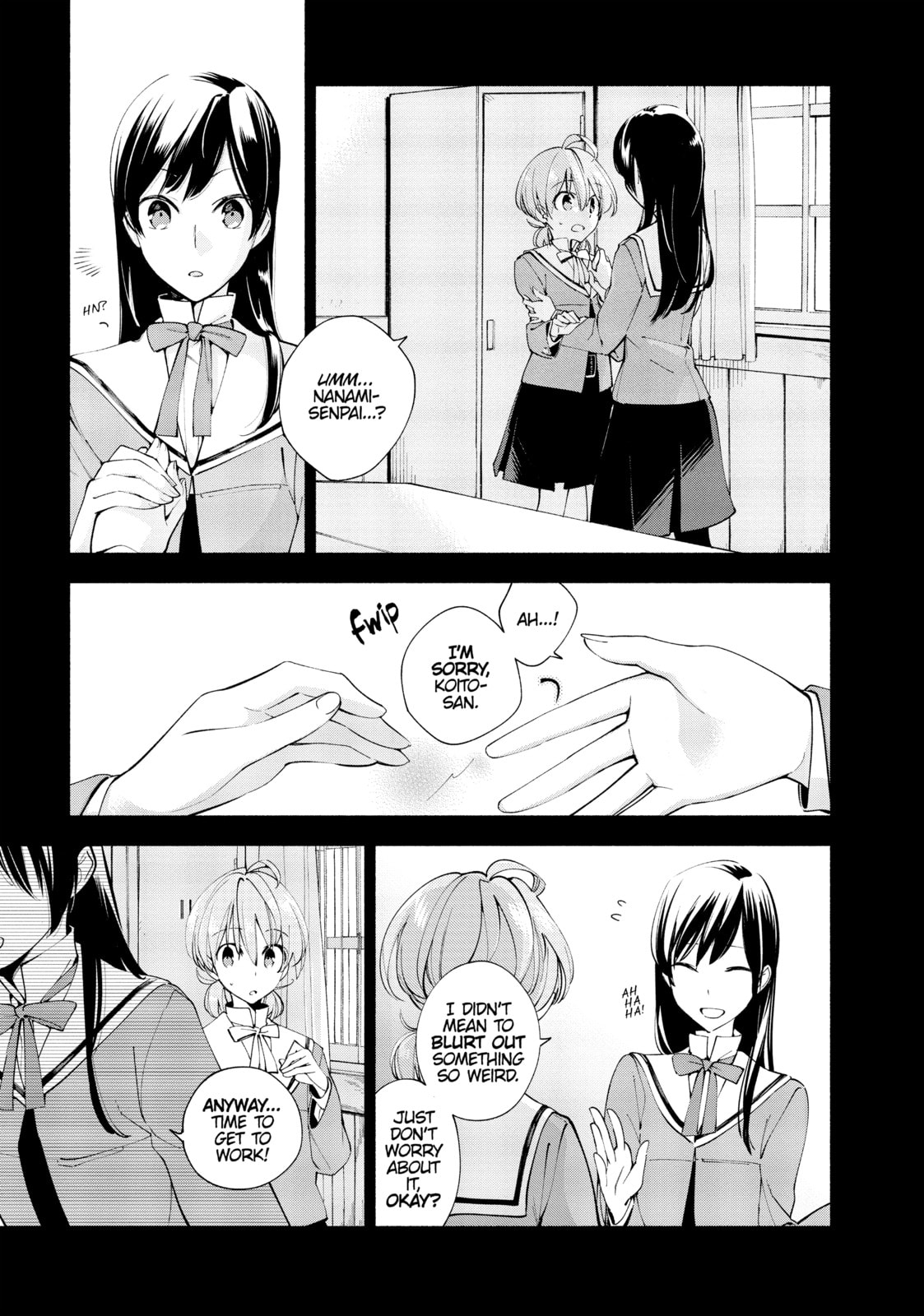 Read Bloom Into You chapter 2 image 2 on Lezhin