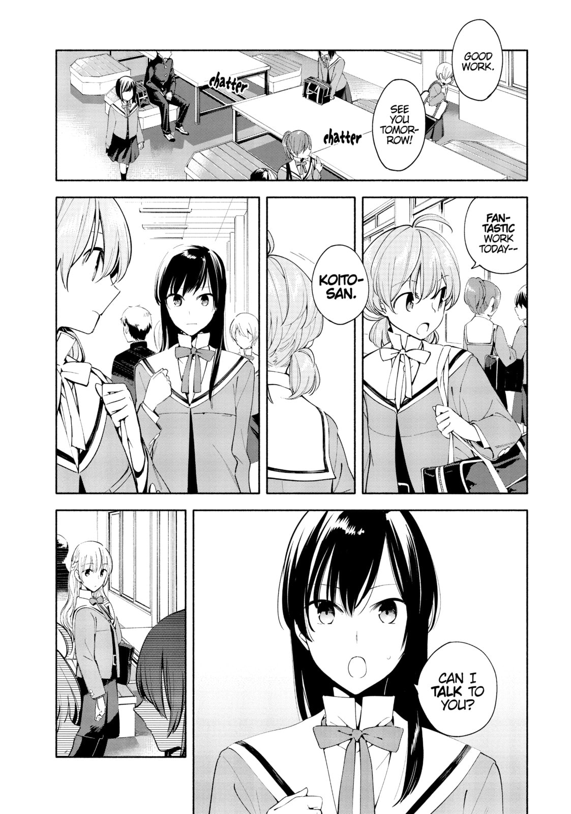 Read Bloom Into You chapter 3 image 3 on Lezhin