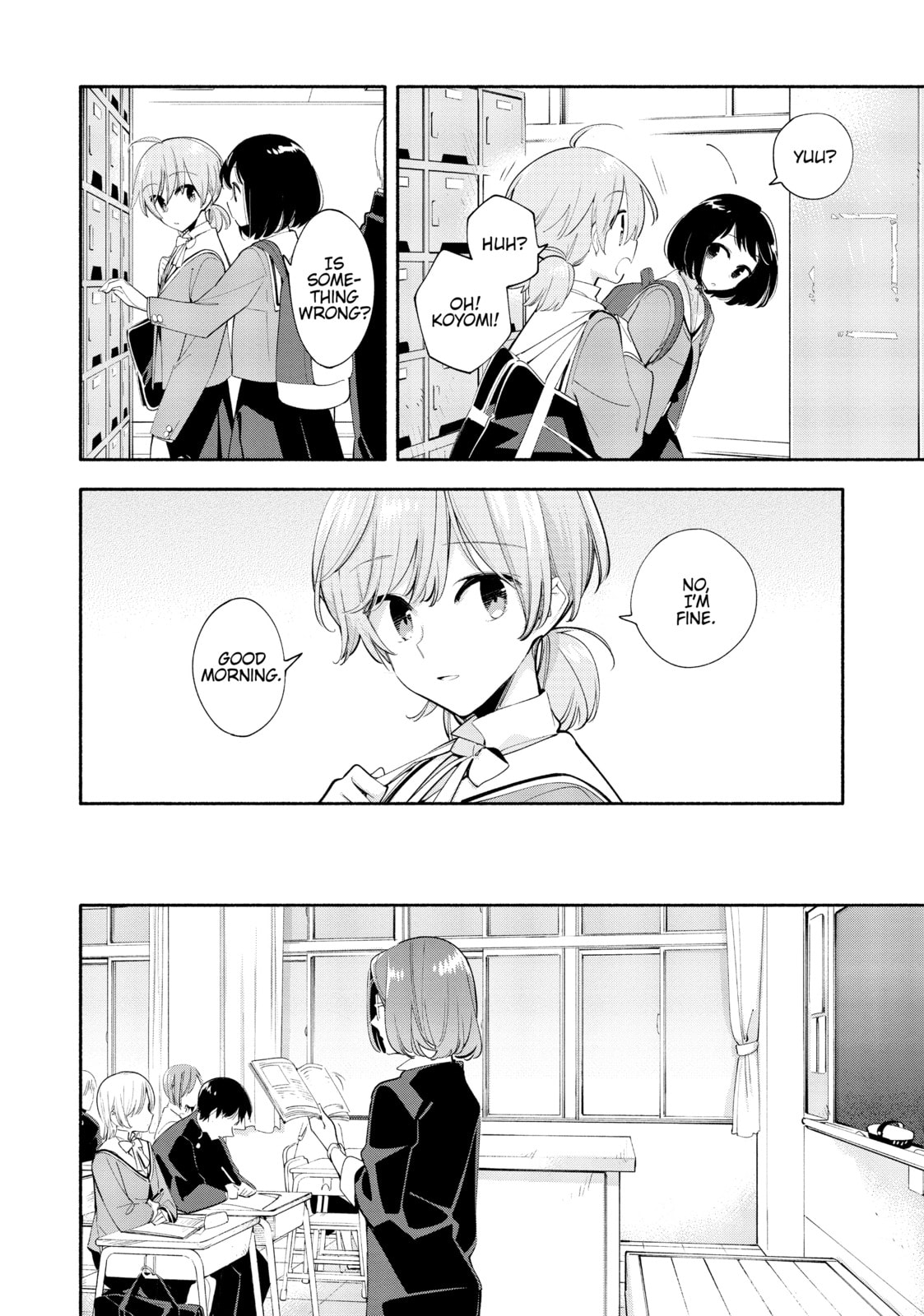 Read Bloom Into You chapter 35 image 1 on Lezhin