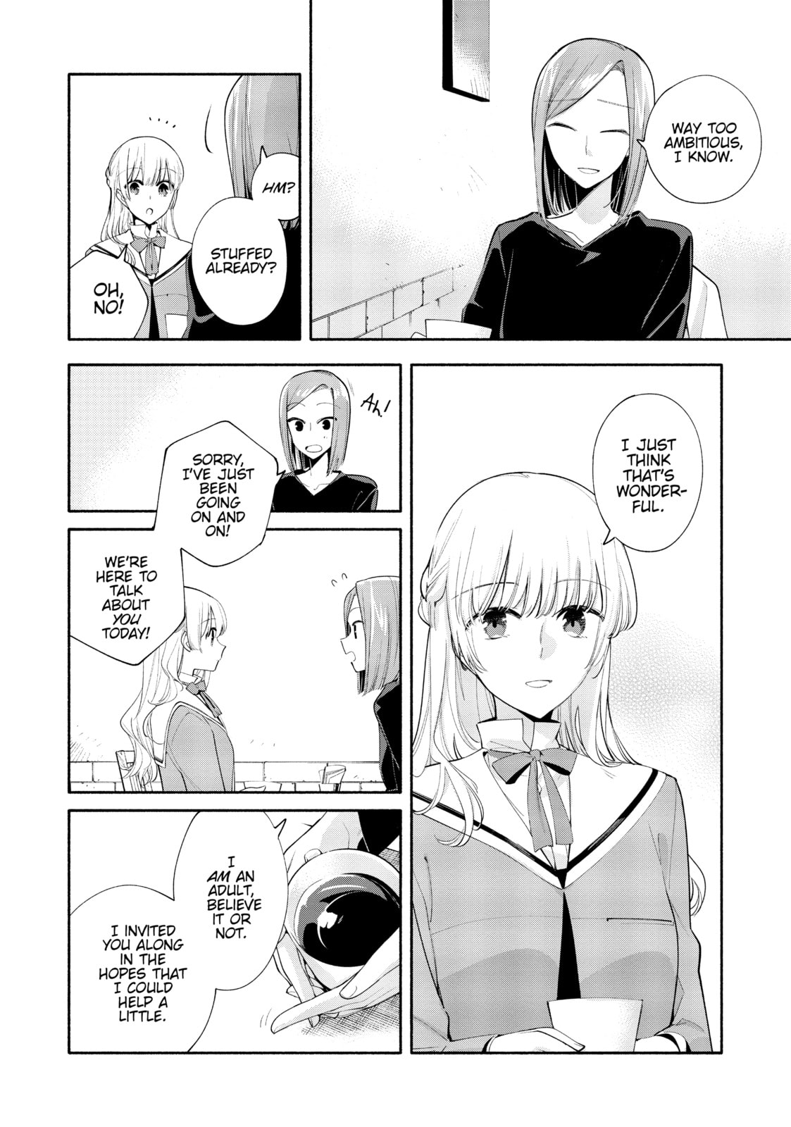 Read Bloom Into You chapter 36 image 15 on Lezhin