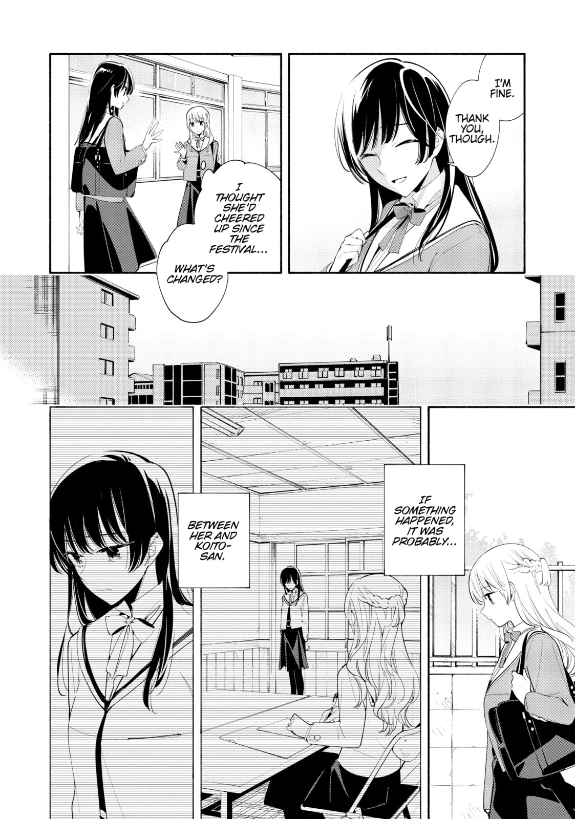 Read Bloom Into You chapter 36 image 5 on Lezhin