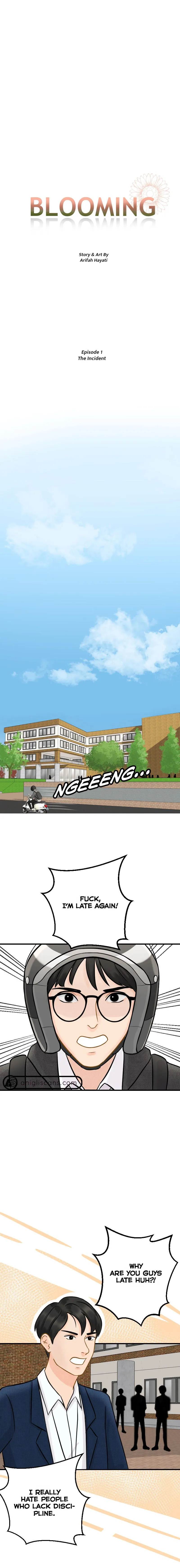 Read Blooming chapter 1 image 1 on Lezhin