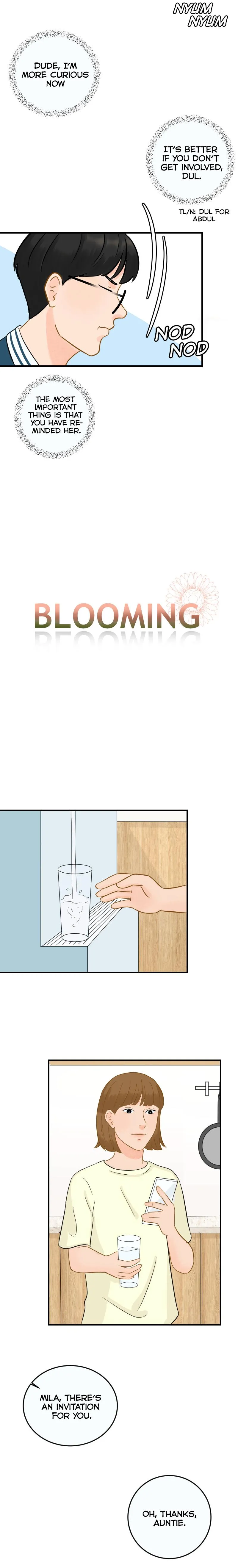Read Blooming chapter 7 image 3 on Lezhin