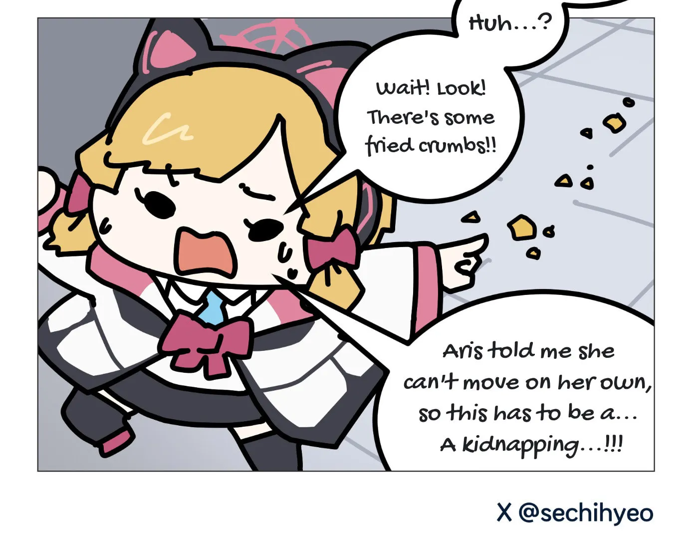 Blue Archive - BlueSechi's 4-Koma Chapter 13 page 3 - 