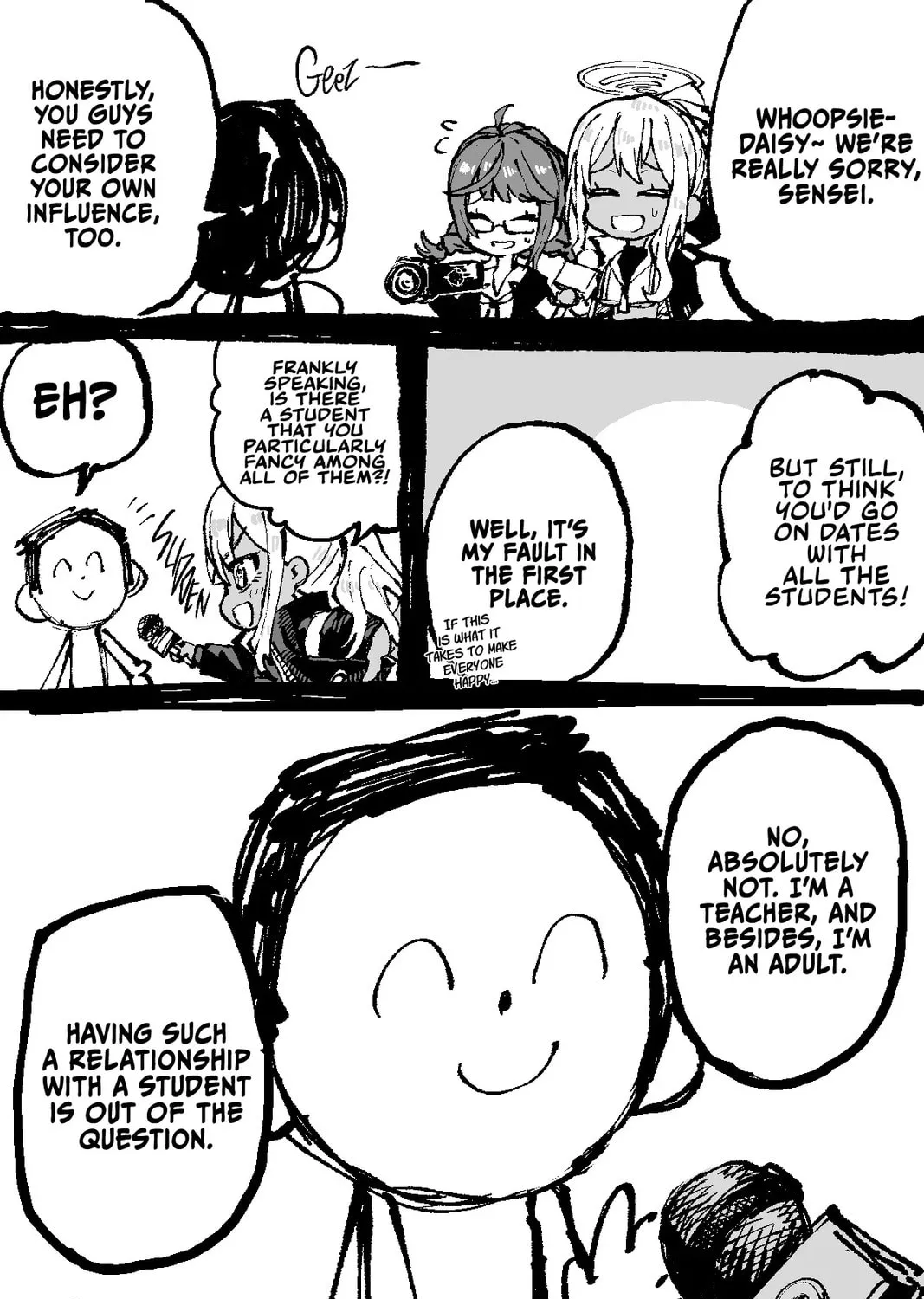 Blue Archive - JAZZ's Twitter Content Chapter 19 page 3 - 