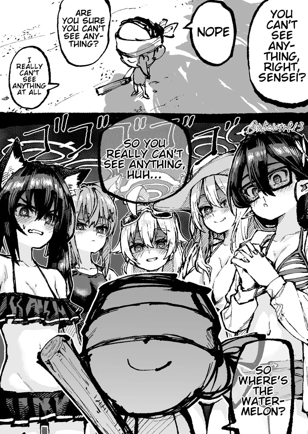 Blue Archive - JAZZ's Twitter Content Chapter 25 page 3 - 