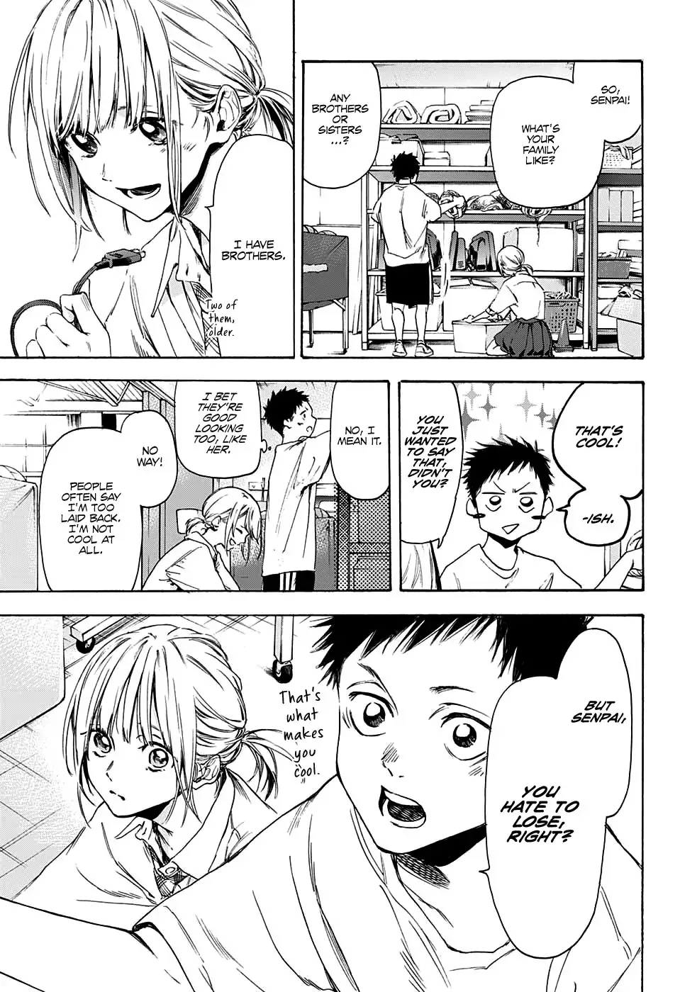 Read Blue Box chapter 0 image 20 on Lezhin