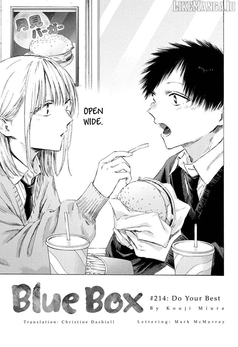 Read Blue Box chapter 214 image 1 on Lezhin