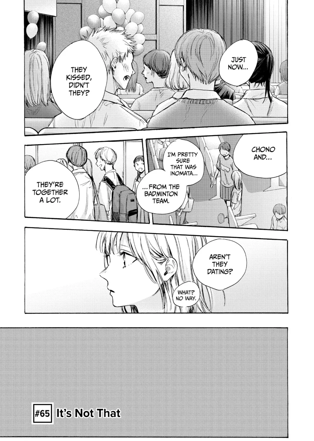 Read Blue Box chapter 65 image 0 on Lezhin