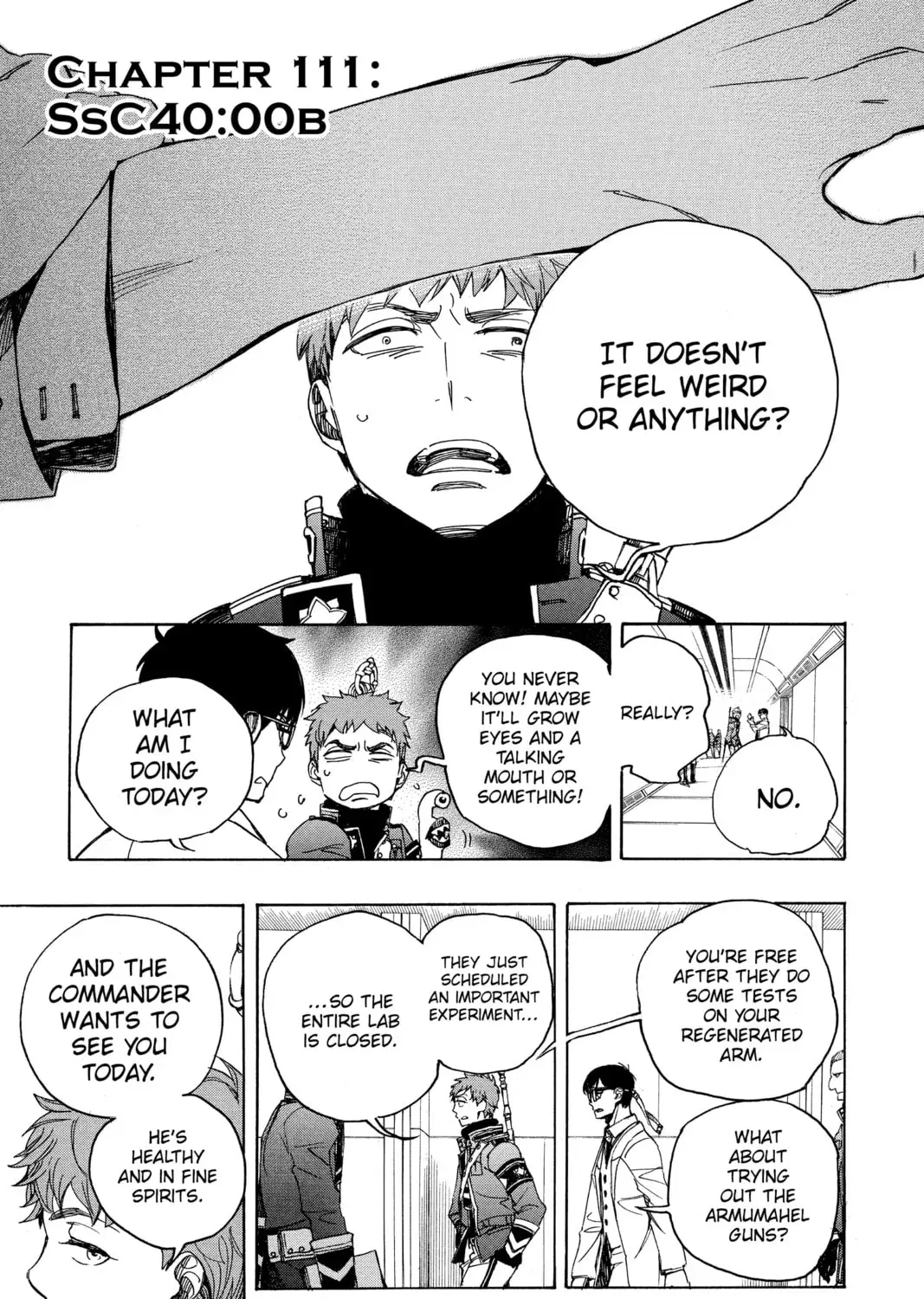 Read Blue Exorcist chapter 0.3 image 0 on Lezhin
