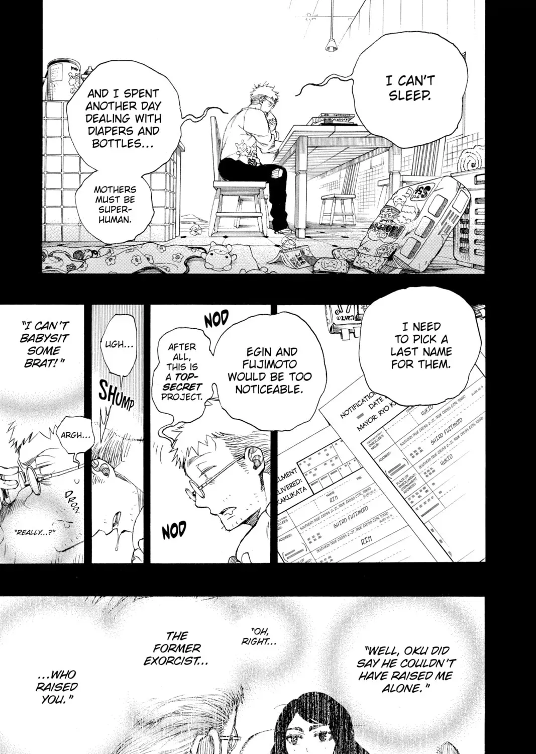 Read Blue Exorcist chapter 0.6 image 12 on Lezhin