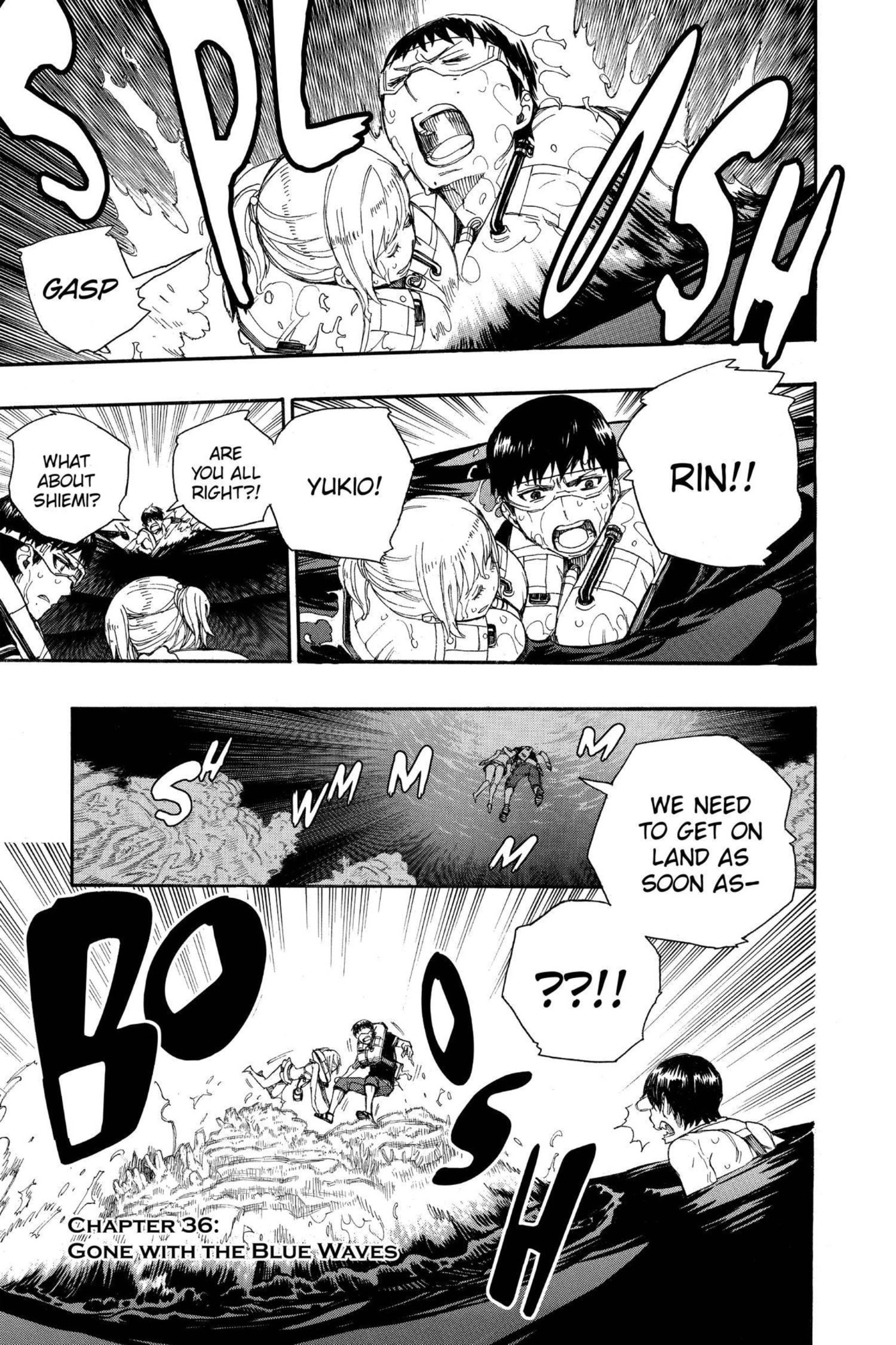 Read Blue Exorcist chapter 0 image 108 on Lezhin
