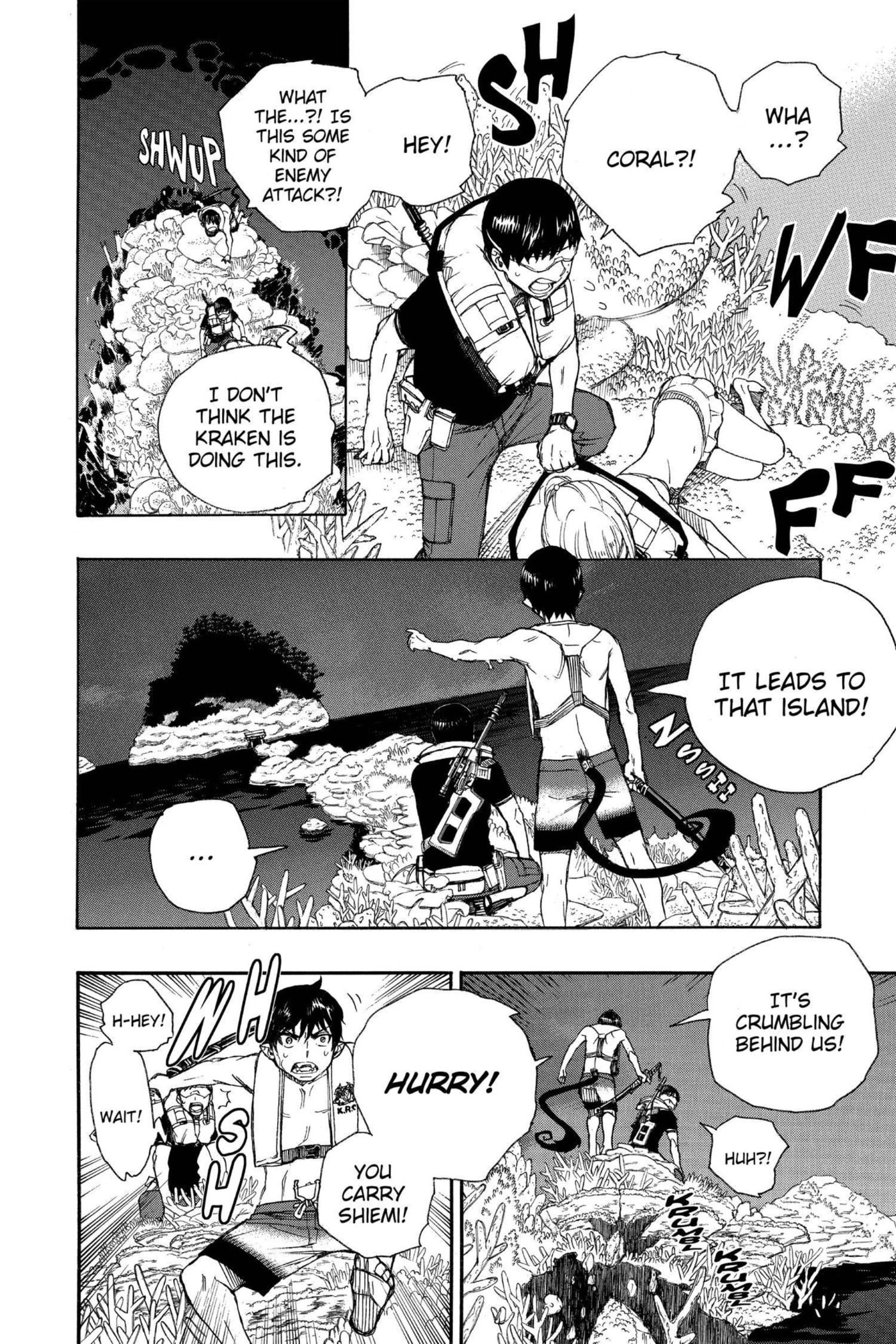 Read Blue Exorcist chapter 0 image 109 on Lezhin