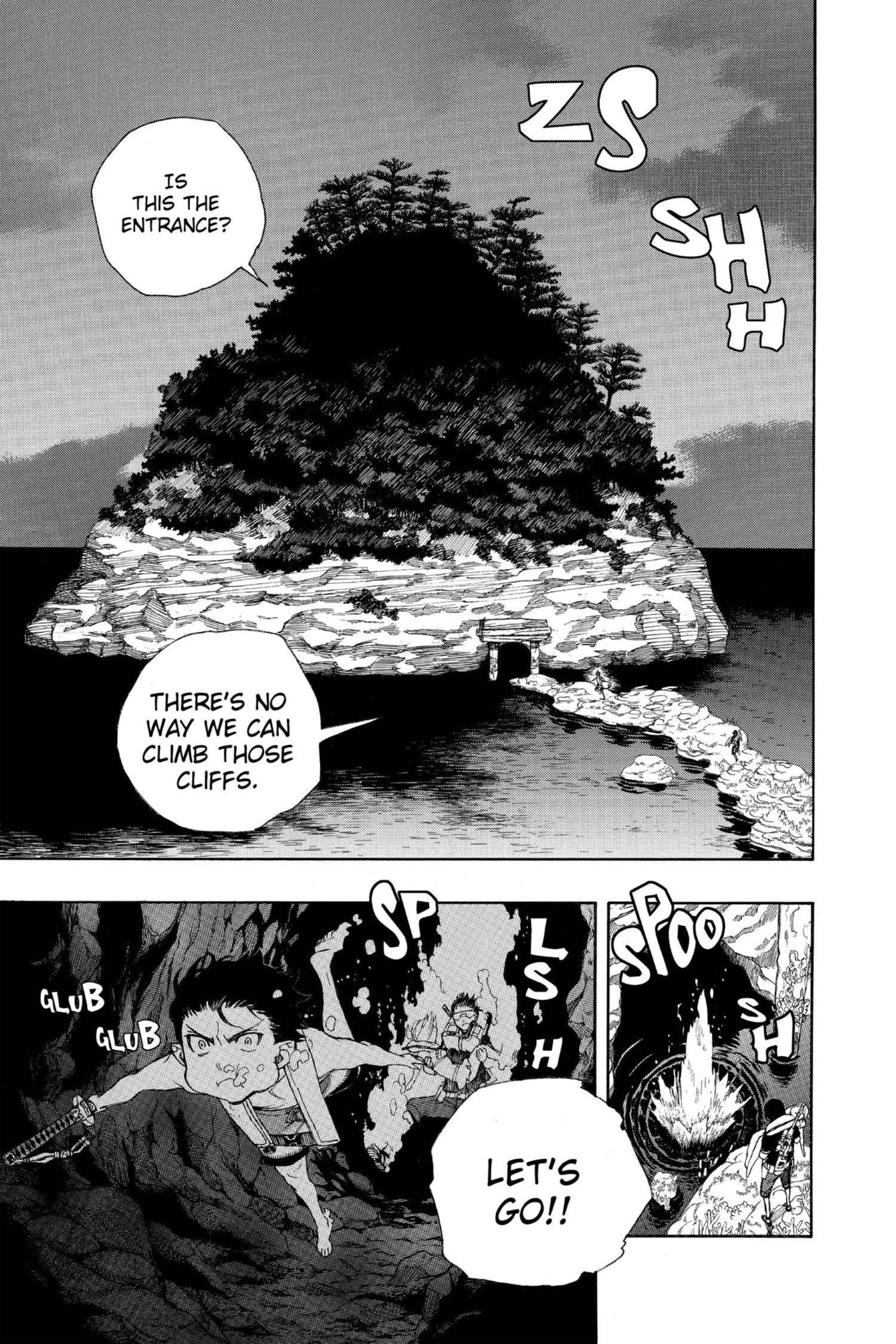 Read Blue Exorcist chapter 0 image 110 on Lezhin