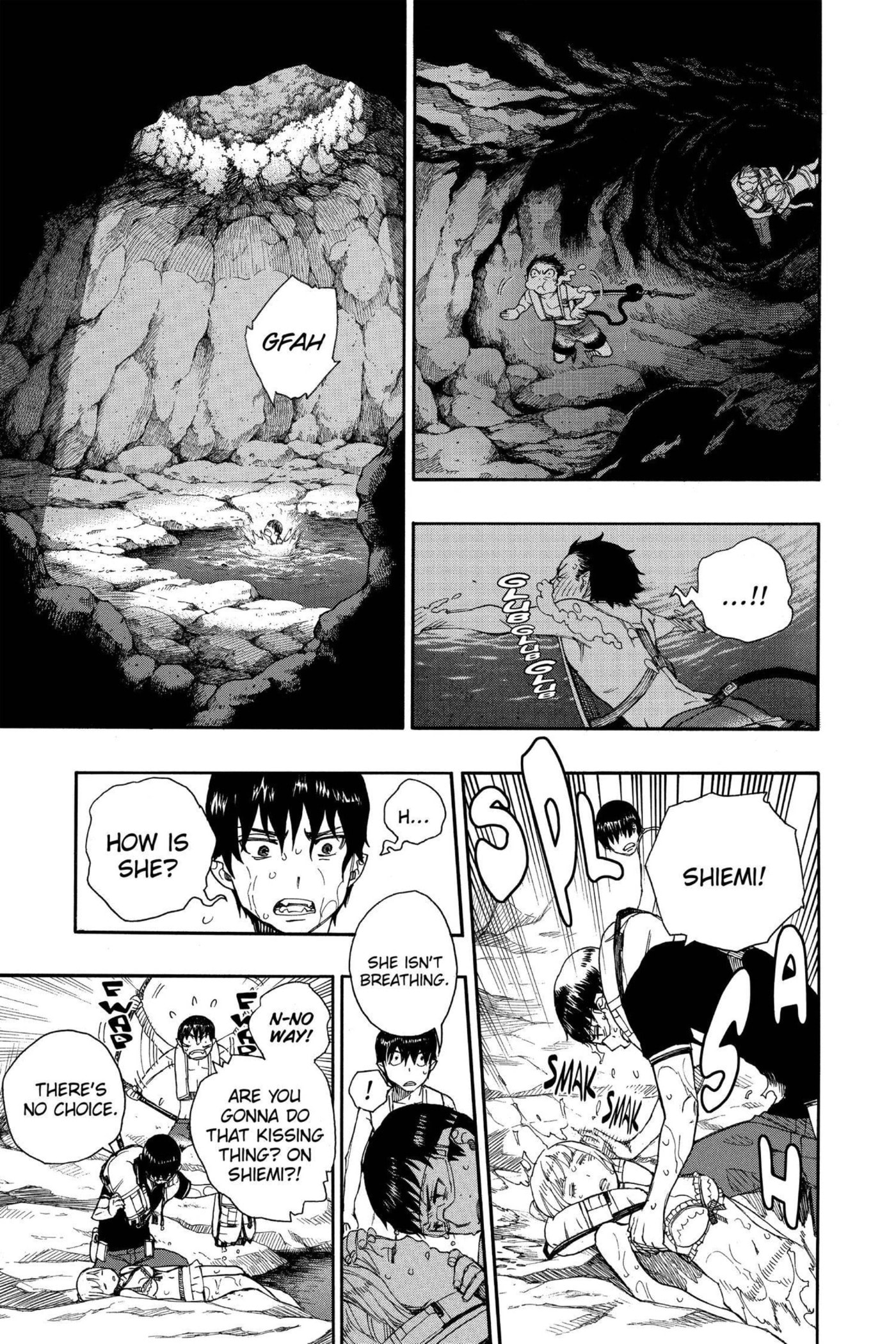 Read Blue Exorcist chapter 0 image 112 on Lezhin
