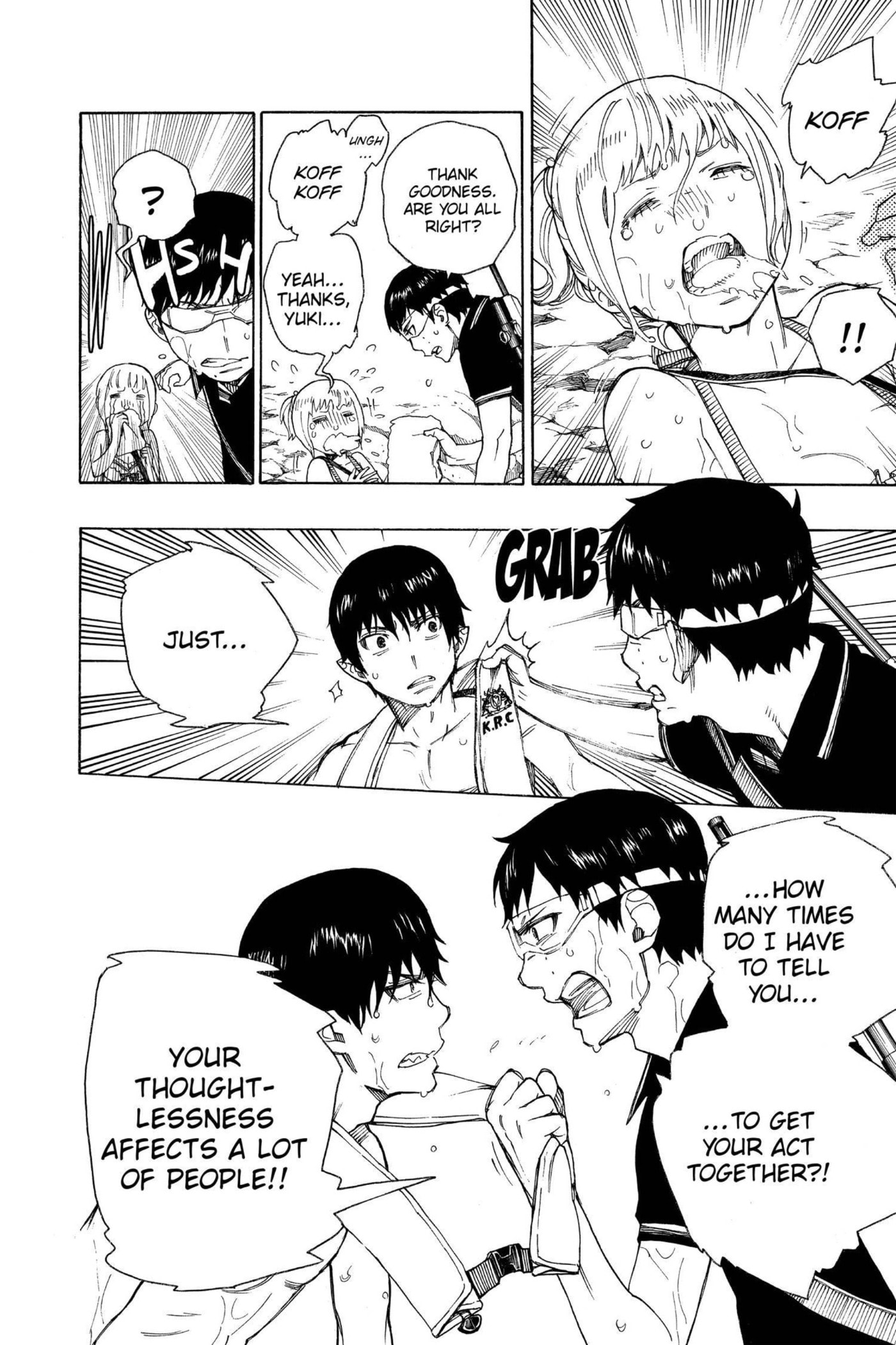 Read Blue Exorcist chapter 0 image 113 on Lezhin