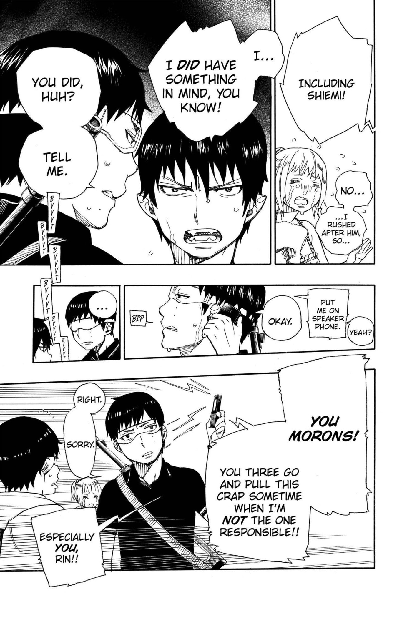 Read Blue Exorcist chapter 0 image 114 on Lezhin