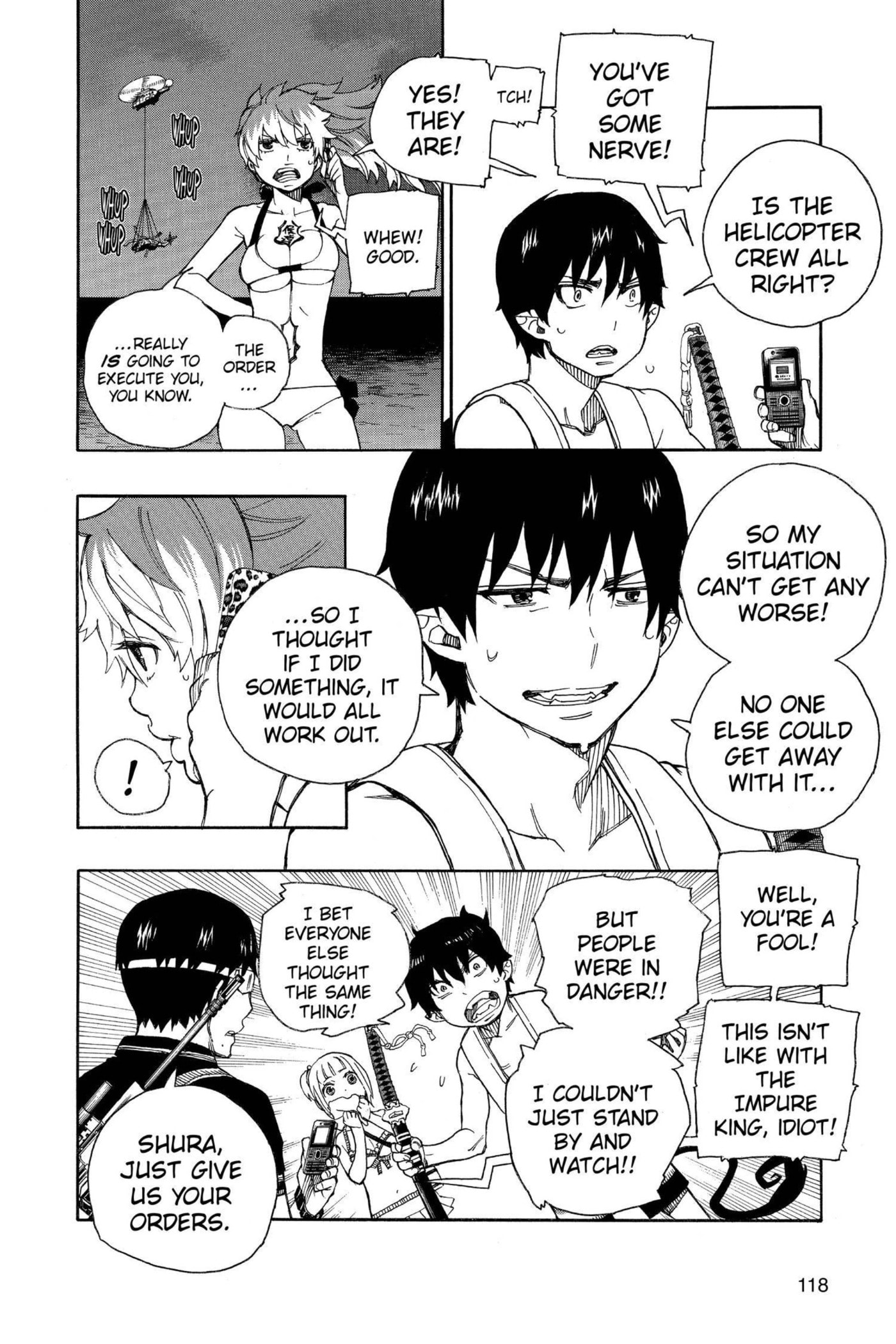 Read Blue Exorcist chapter 0 image 115 on Lezhin