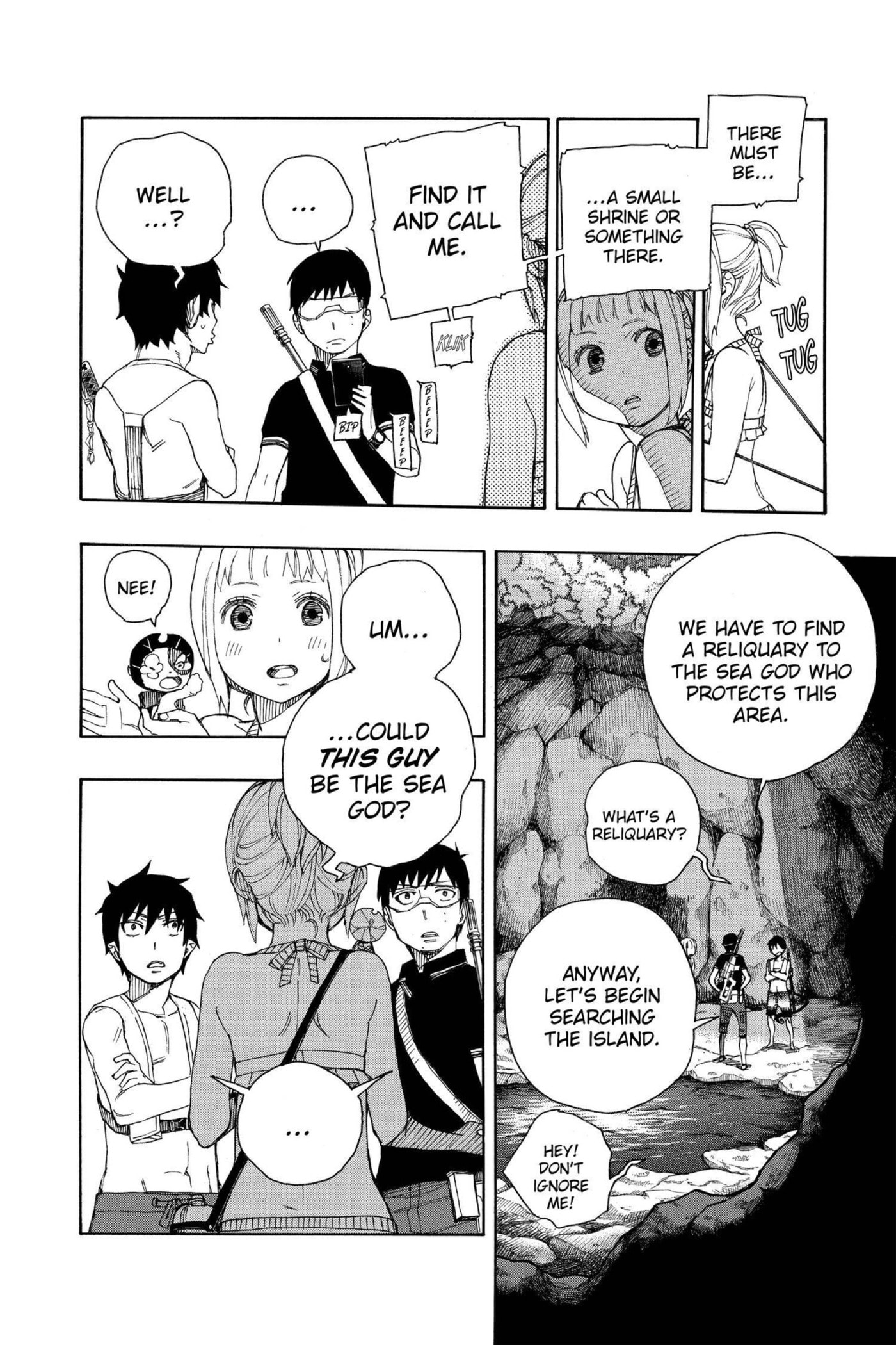 Read Blue Exorcist chapter 0 image 117 on Lezhin