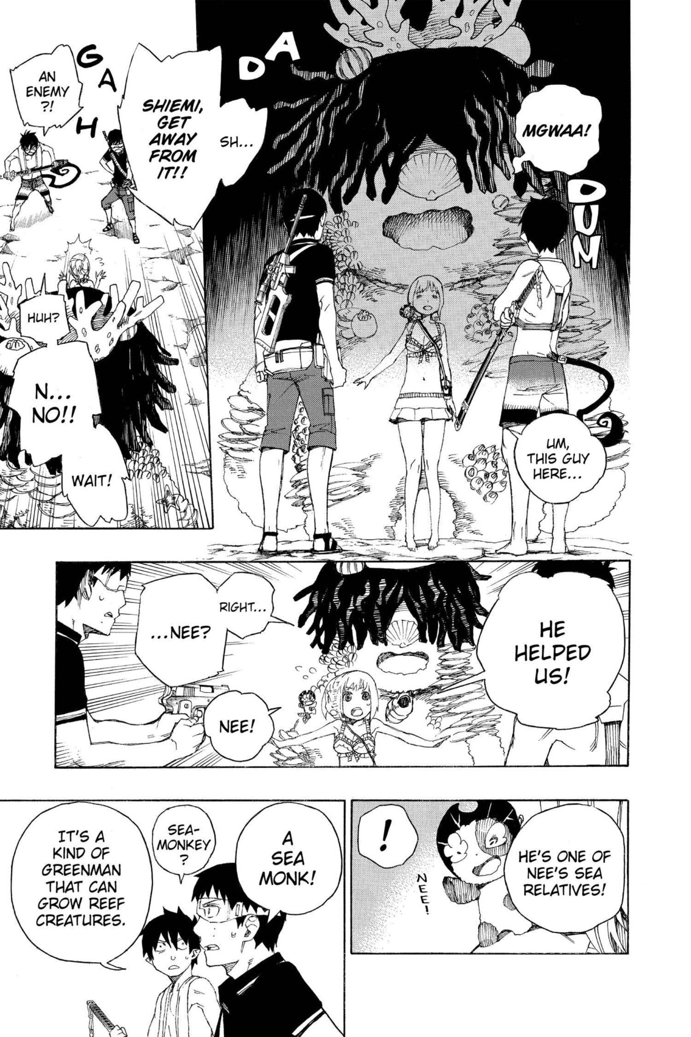 Read Blue Exorcist chapter 0 image 118 on Lezhin