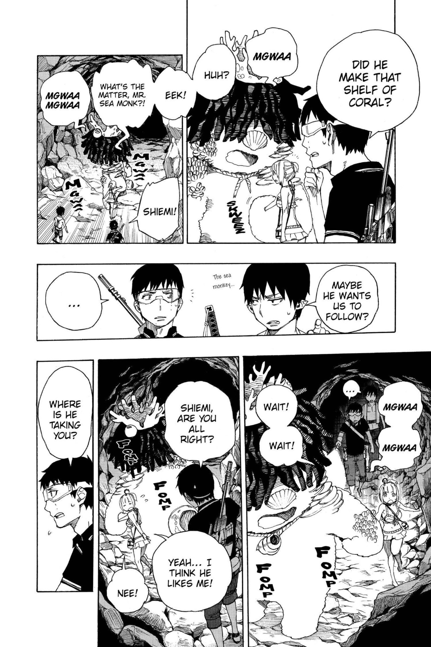 Read Blue Exorcist chapter 0 image 119 on Lezhin