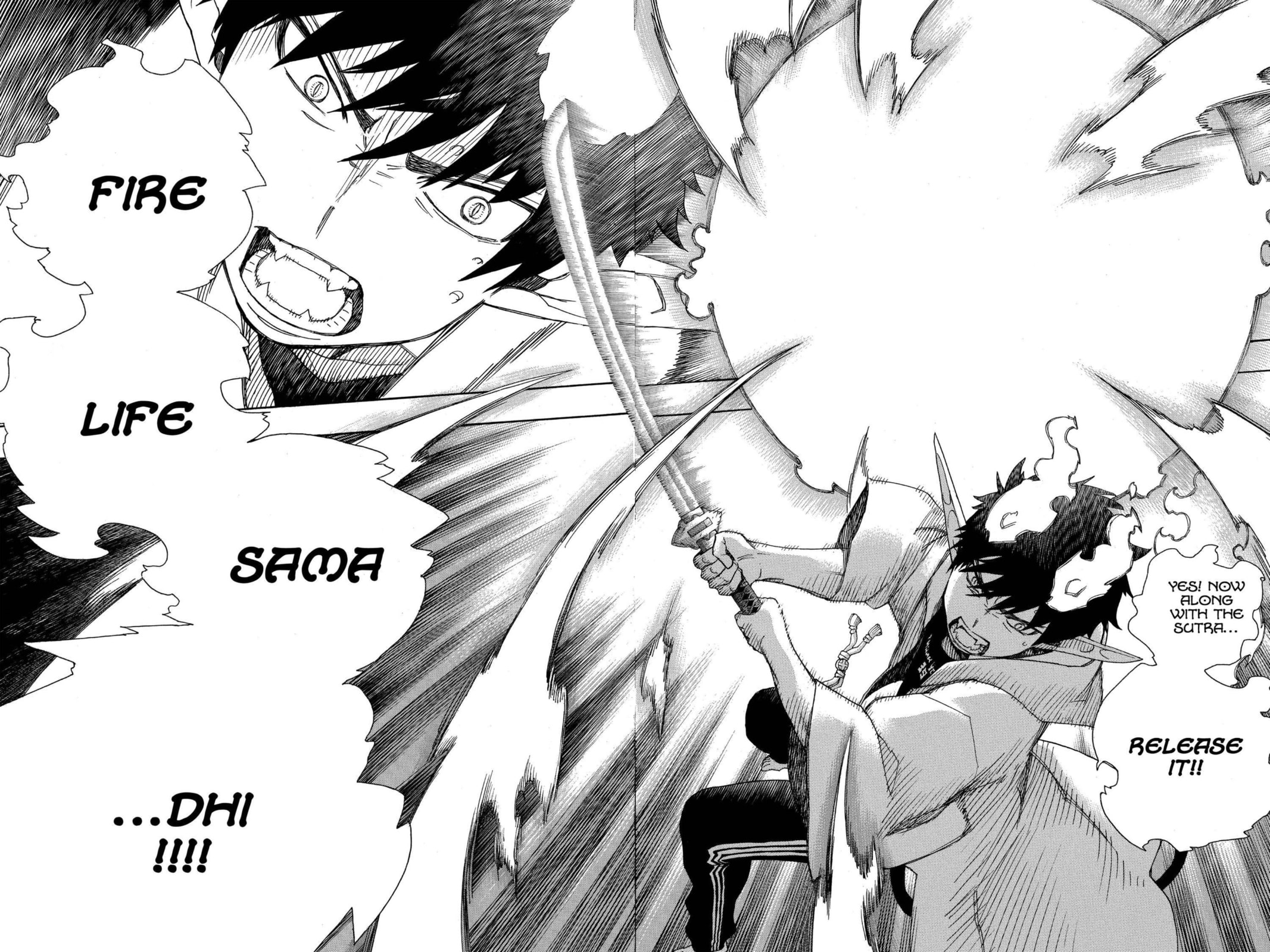 Read Blue Exorcist chapter 0 image 12 on Lezhin